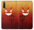 S2454 Red Cute Little Devil Cartoon Case For Sony Xperia L4