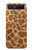 S0422 Giraffe Skin Case For Samsung Galaxy Z Flip 5G