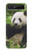 S1073 Panda Enjoy Eating Case For Samsung Galaxy Z Flip 5G