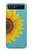 S3039 Vintage Sunflower Blue Case For Samsung Galaxy Z Flip 5G