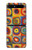 S3409 Squares Concentric Circles Case For Samsung Galaxy Z Flip 5G