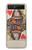 S3429 Queen Hearts Card Case For Samsung Galaxy Z Flip 5G