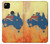 S2494 Australia Flag Map Rock Texture Case For Google Pixel 4a