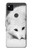 S2569 White Arctic Fox Case For Google Pixel 4a