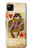 S2833 Poker Card Queen Hearts Case For Google Pixel 4a