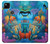 S3227 Underwater World Cartoon Case For Google Pixel 4a