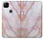 S3482 Soft Pink Marble Graphic Print Case For Google Pixel 4a