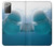 S1801 Beluga Whale Smile Whale Case For Samsung Galaxy Note 20