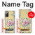 S2229 Vintage Flowers Case For Samsung Galaxy Note 20