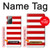 S2364 Red and White Striped Case For Samsung Galaxy Note 20