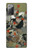 S2699 Ito Jakuchu Rooster Case For Samsung Galaxy Note 20