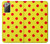 S3526 Red Spot Polka Dot Case For Samsung Galaxy Note 20