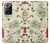 S2179 Flower Floral Vintage Art Pattern Case For Samsung Galaxy Note 20 Ultra, Ultra 5G