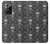 S2371 Skull Vintage Monochrome Pattern Case For Samsung Galaxy Note 20 Ultra, Ultra 5G