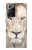 S2399 White Lion Face Case For Samsung Galaxy Note 20 Ultra, Ultra 5G