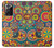 S3272 Colorful Pattern Case For Samsung Galaxy Note 20 Ultra, Ultra 5G