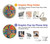 S3272 Colorful Pattern Case For Samsung Galaxy Note 20 Ultra, Ultra 5G