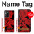 S3325 Crow Black Blood Tree Case For Samsung Galaxy Note 20 Ultra, Ultra 5G