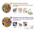 S3409 Squares Concentric Circles Case For Samsung Galaxy Note 20 Ultra, Ultra 5G