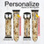 CA0084 Popcorn Leather & Silicone Smart Watch Band Strap For Apple Watch iWatch