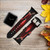 CA0159 Boxing Glove Leather & Silicone Smart Watch Band Strap For Apple Watch iWatch