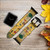 CA0233 Gustav Klimt The Kiss Leather & Silicone Smart Watch Band Strap For Apple Watch iWatch