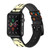 CA0645 Halloween Festival Castle Leather & Silicone Smart Watch Band Strap For Apple Watch iWatch