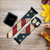CA0655 US National Flag Leather & Silicone Smart Watch Band Strap For Apple Watch iWatch