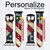 CA0655 US National Flag Leather & Silicone Smart Watch Band Strap For Apple Watch iWatch