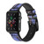 CA0690 Platypus Australian Aboriginal Art Leather & Silicone Smart Watch Band Strap For Apple Watch iWatch