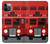 S2058 England British Double Decker Bus Case For iPhone 12, iPhone 12 Pro