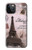 S2211 Paris Postcard Eiffel Tower Case For iPhone 12, iPhone 12 Pro