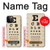 S2502 Eye Exam Chart Decorative Decoupage Poster Case For iPhone 12, iPhone 12 Pro
