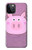 S3269 Pig Cartoon Case For iPhone 12, iPhone 12 Pro