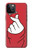 S3701 Mini Heart Love Sign Case For iPhone 12, iPhone 12 Pro