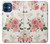 S1859 Rose Pattern Case For iPhone 12 mini
