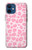 S2213 Pink Leopard Pattern Case For iPhone 12 mini
