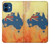 S2494 Australia Flag Map Rock Texture Case For iPhone 12 mini