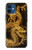 S2804 Chinese Gold Dragon Printed Case For iPhone 12 mini