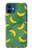 S3286 Banana Fruit Pattern Case For iPhone 12 mini