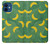 S3286 Banana Fruit Pattern Case For iPhone 12 mini