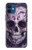 S3582 Purple Sugar Skull Case For iPhone 12 mini