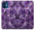 S3713 Purple Quartz Amethyst Graphic Printed Case For iPhone 12 mini