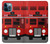 S2058 England British Double Decker Bus Case For iPhone 12 Pro Max