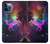 S2486 Rainbow Unicorn Nebula Space Case For iPhone 12 Pro Max