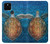 S1249 Blue Sea Turtle Case For Google Pixel 5