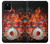 S1431 Skull Drum Fire Rock Case For Google Pixel 5 S1431 Skull Drum Fire Rock Case For Google Pixel 5