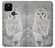 S1566 Snowy Owl White Owl Case For Google Pixel 5