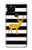S2794 Black and White Striped Deer Gold Sparkles Case For Google Pixel 5