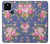 S3265 Vintage Flower Pattern Case For Google Pixel 5
